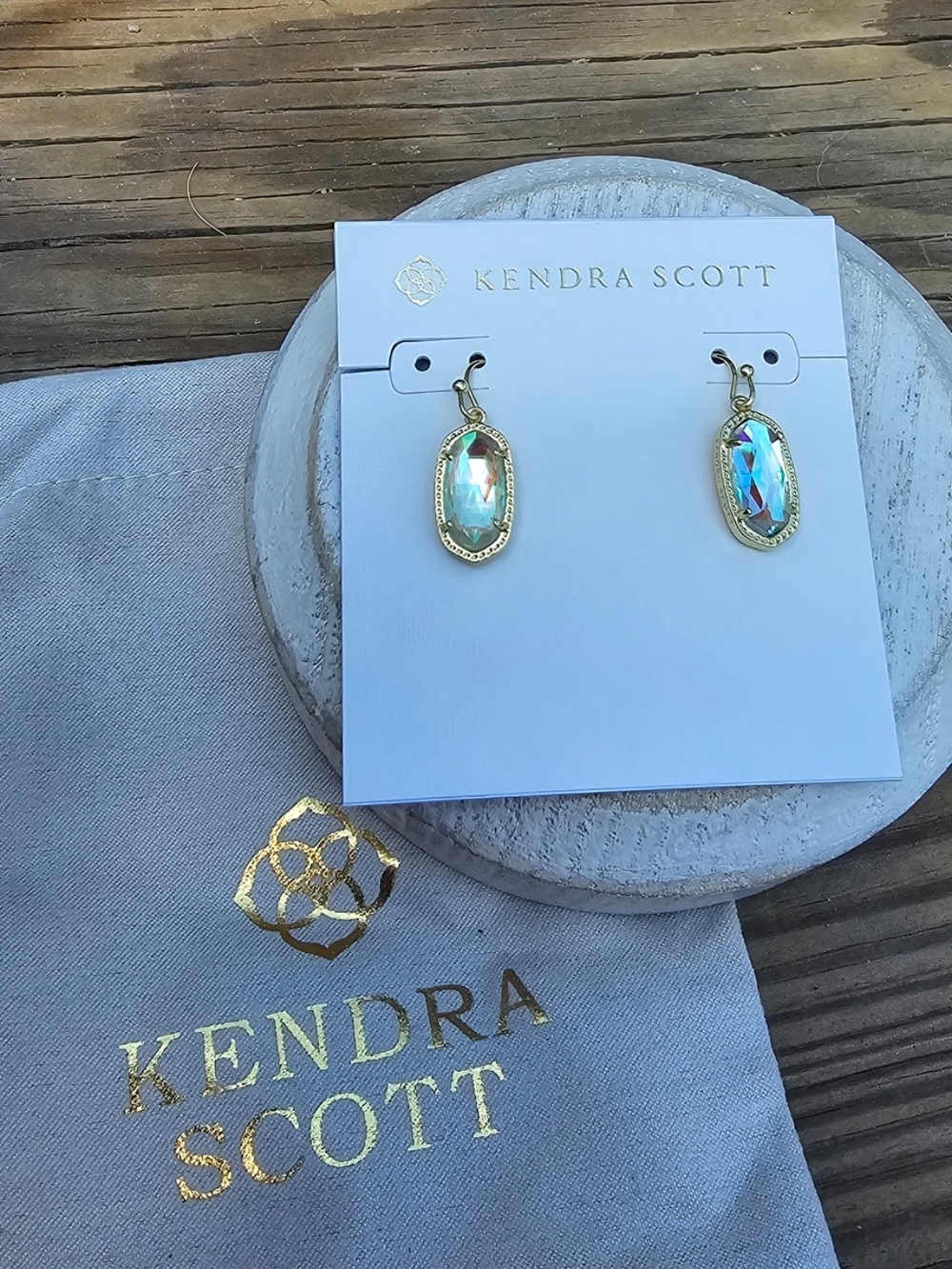 Kendra Scott Elise Drop Earrings In Iridescent